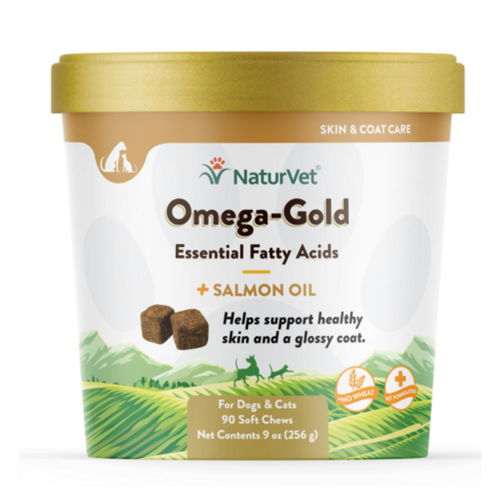 Naturvet NATURVET OMEGA GOLD PLUS SALMON OIL 90CT