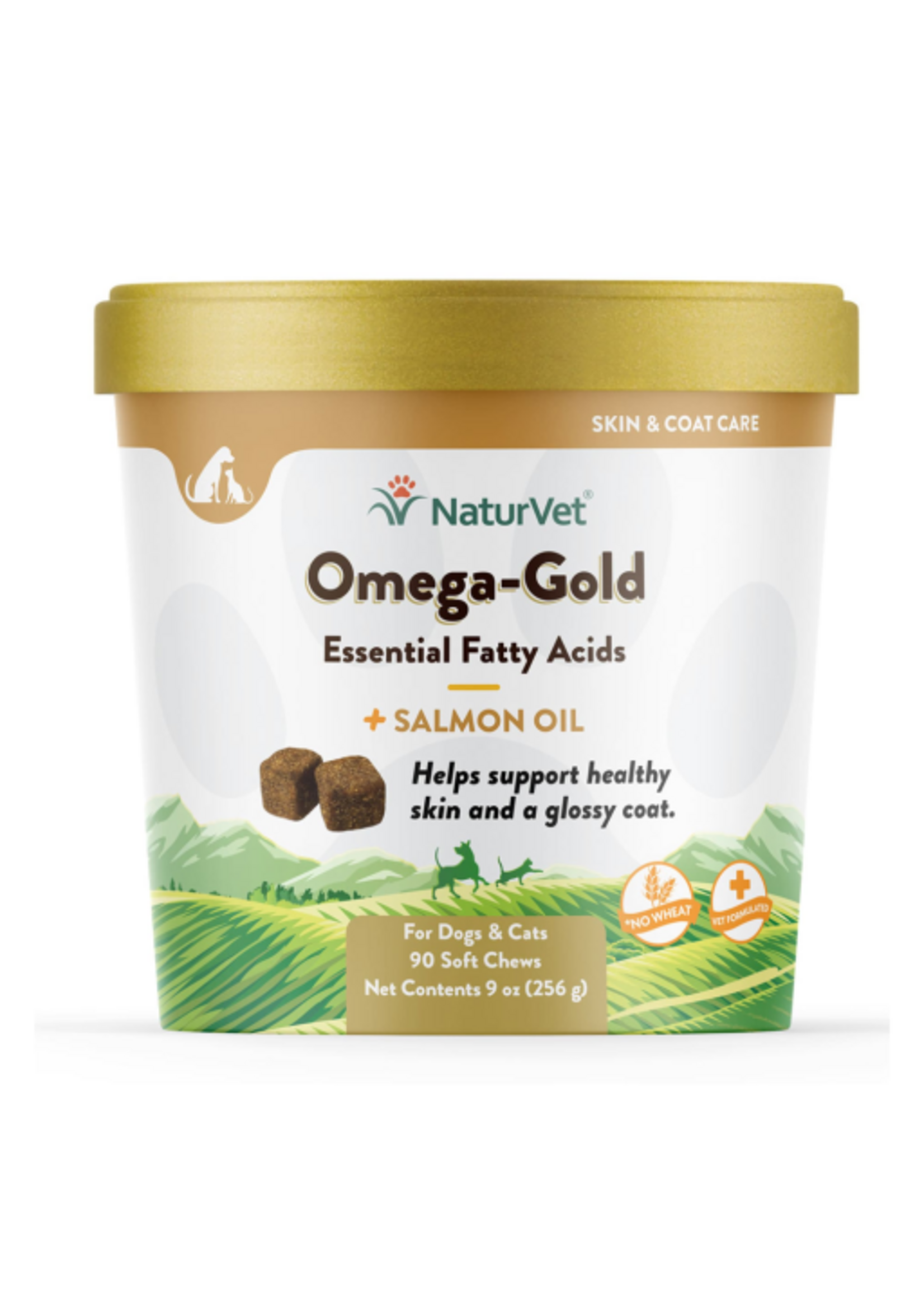 Naturvet NATURVET OMEGA GOLD PLUS SALMON OIL 90CT
