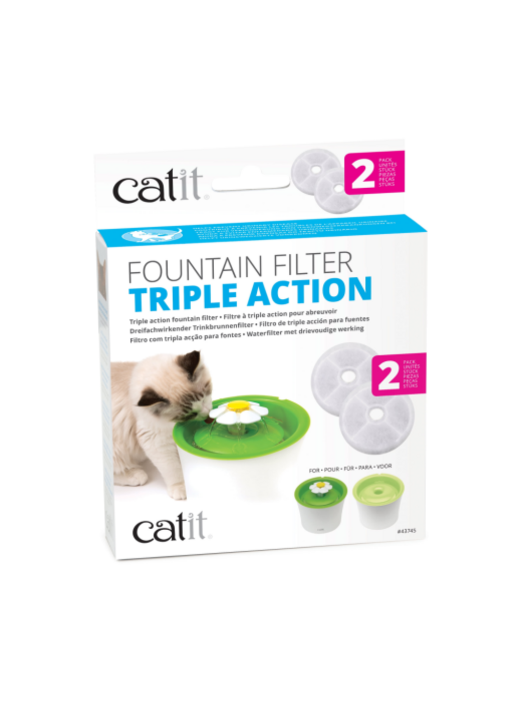 Catit 2.0 Water Softenening Filter 2 Pack
