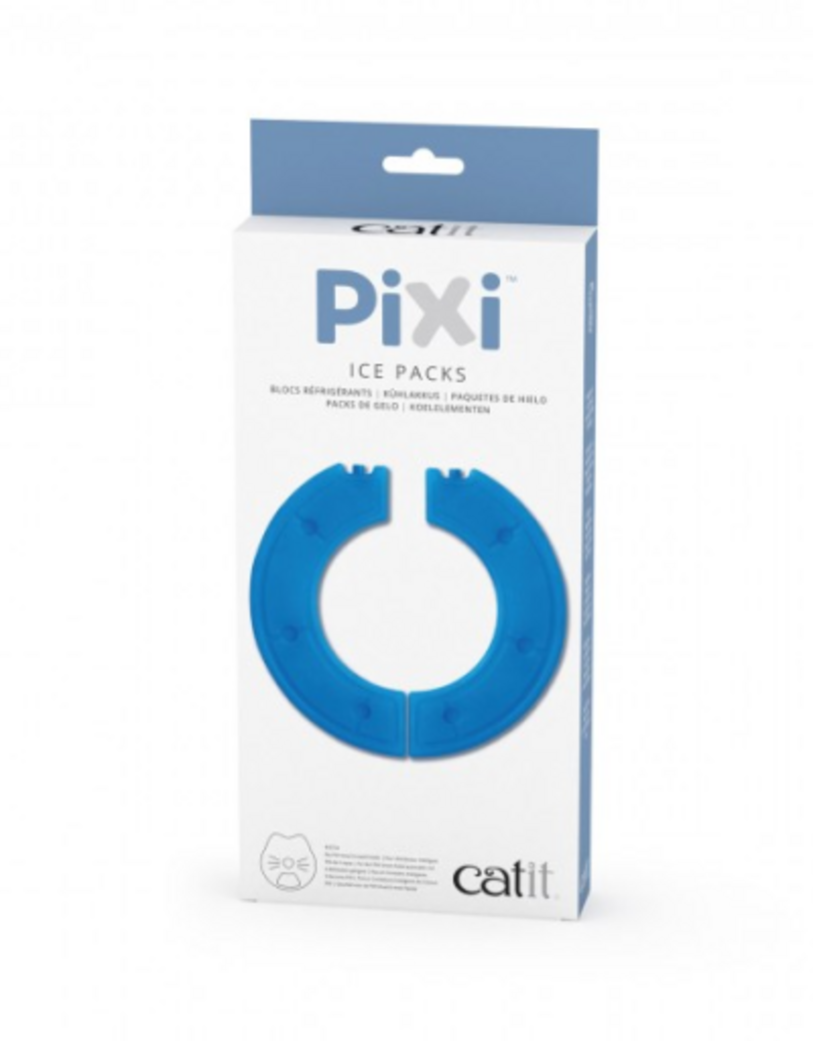 Catit Pixi Smart 6 Meal Feeder Replacement Ice 2 Pack