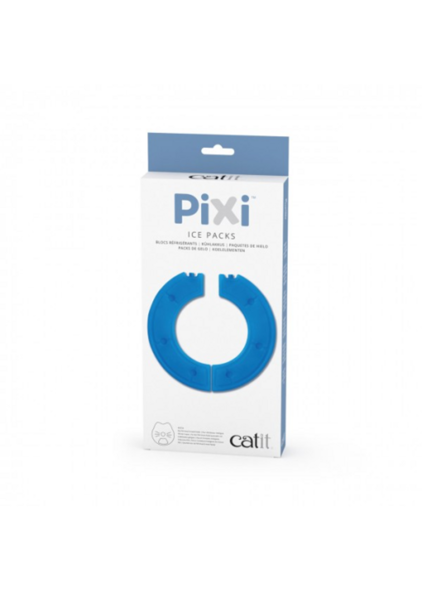 Catit Pixi Smart 6 Meal Feeder Replacement Ice 2 Pack