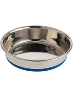 OurPets OurPets Premium Rubber-Bonded Stainless Steel Cat Bowl 8 oz