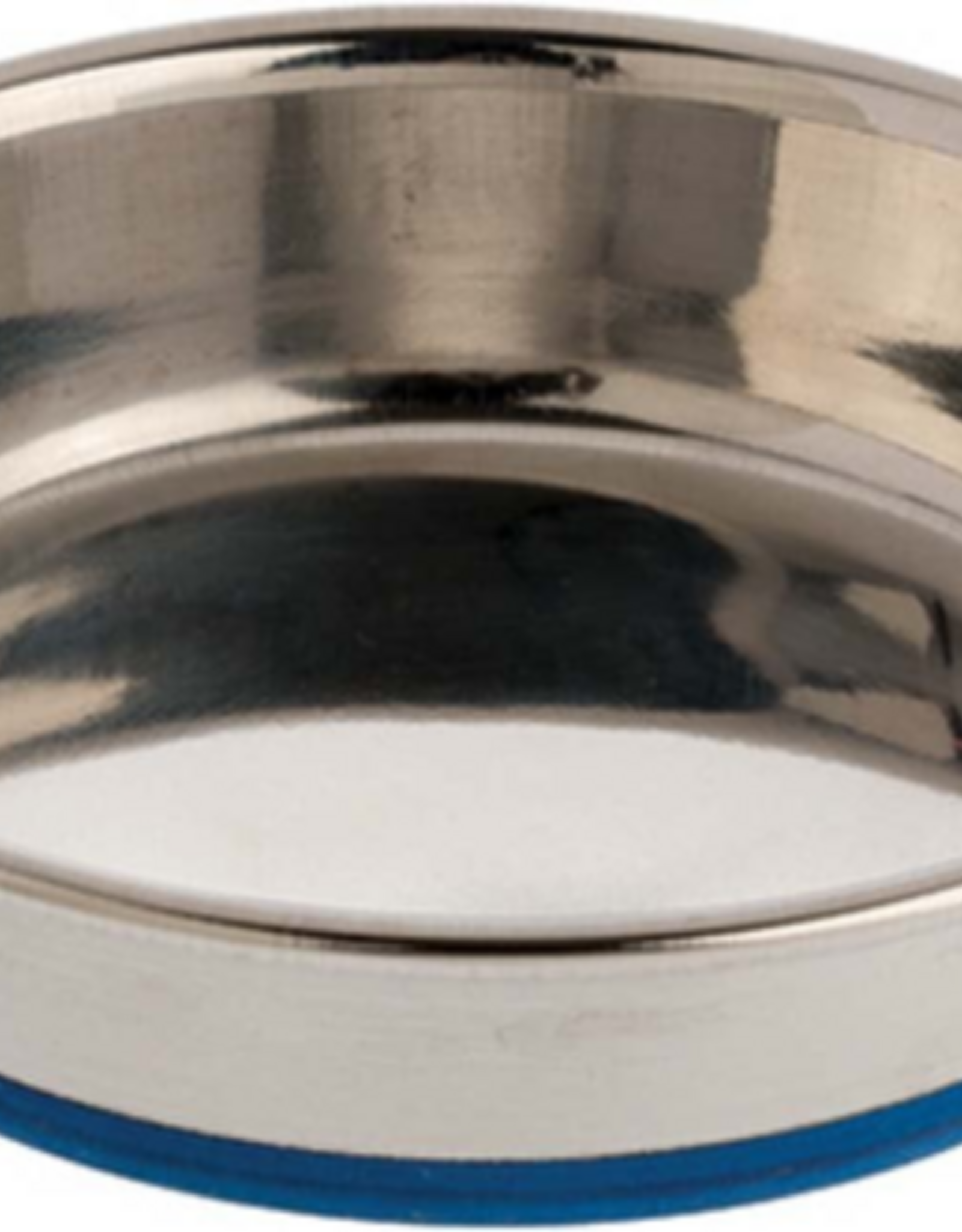 OurPets OurPets Premium Rubber-Bonded Stainless Steel Cat Bowl 8 oz