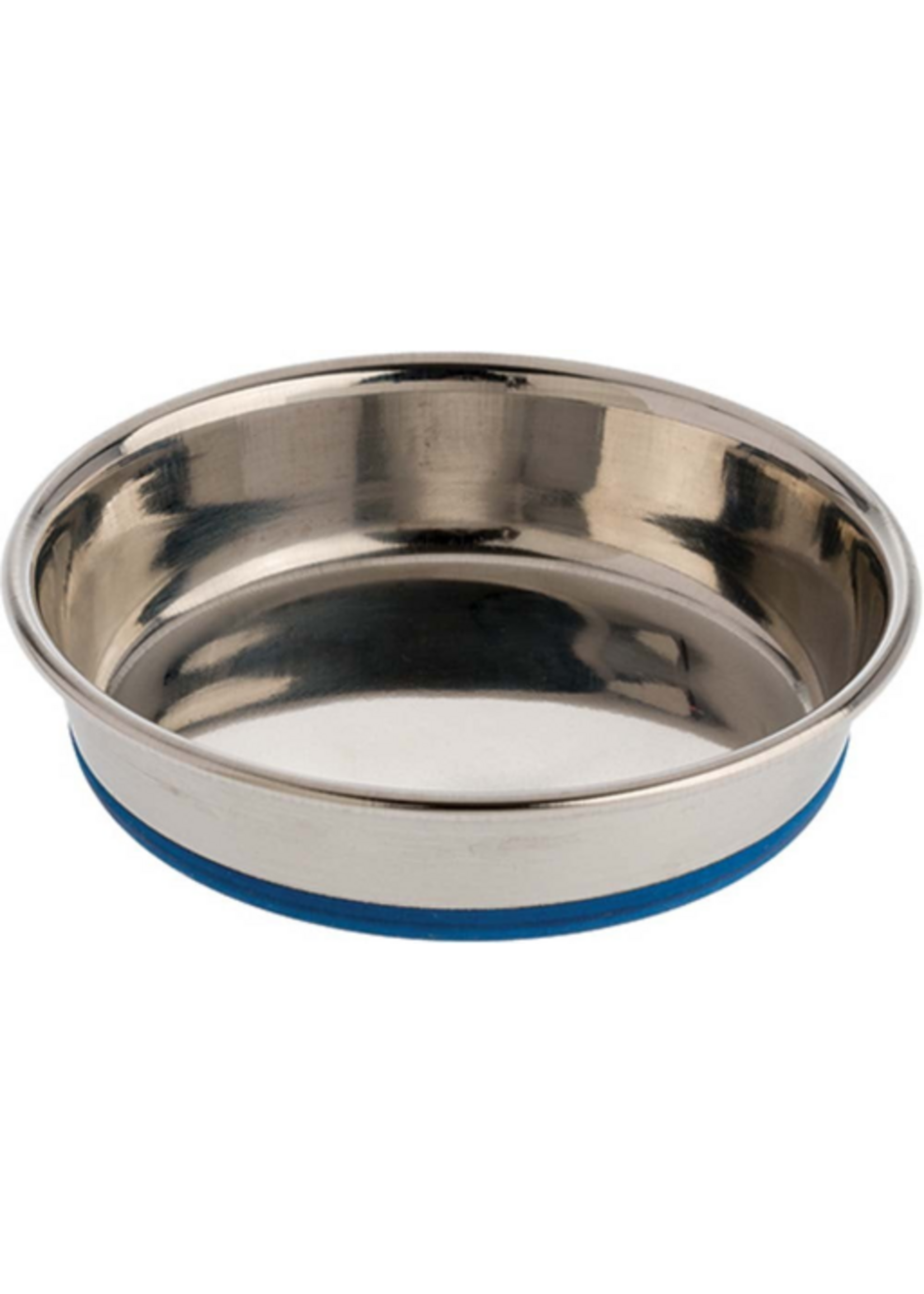 OurPets OurPets Premium Rubber-Bonded Stainless Steel Cat Bowl 8 oz