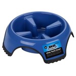 JW Pet JW Pet Skid Stop Slow Feed Rubber Base Plastic Dog Bowl - X-Large
