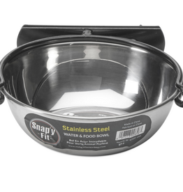 MidWest MidWest Homes for Pets Snap y Fit Stainless Steel Dog Bowl  10 oz