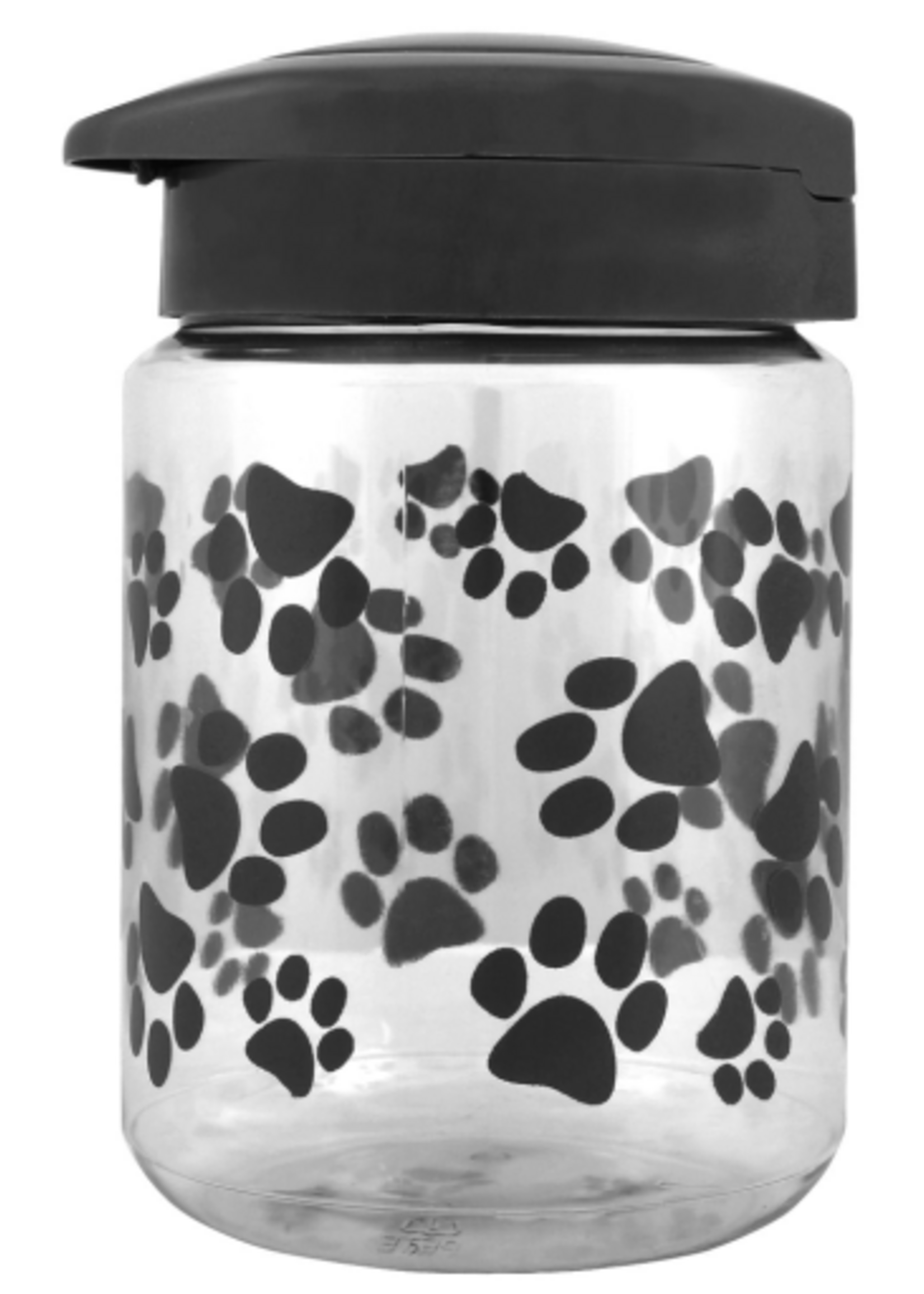 Lixit Lixit Dog Treat Jar Black Medium - 64 oz.