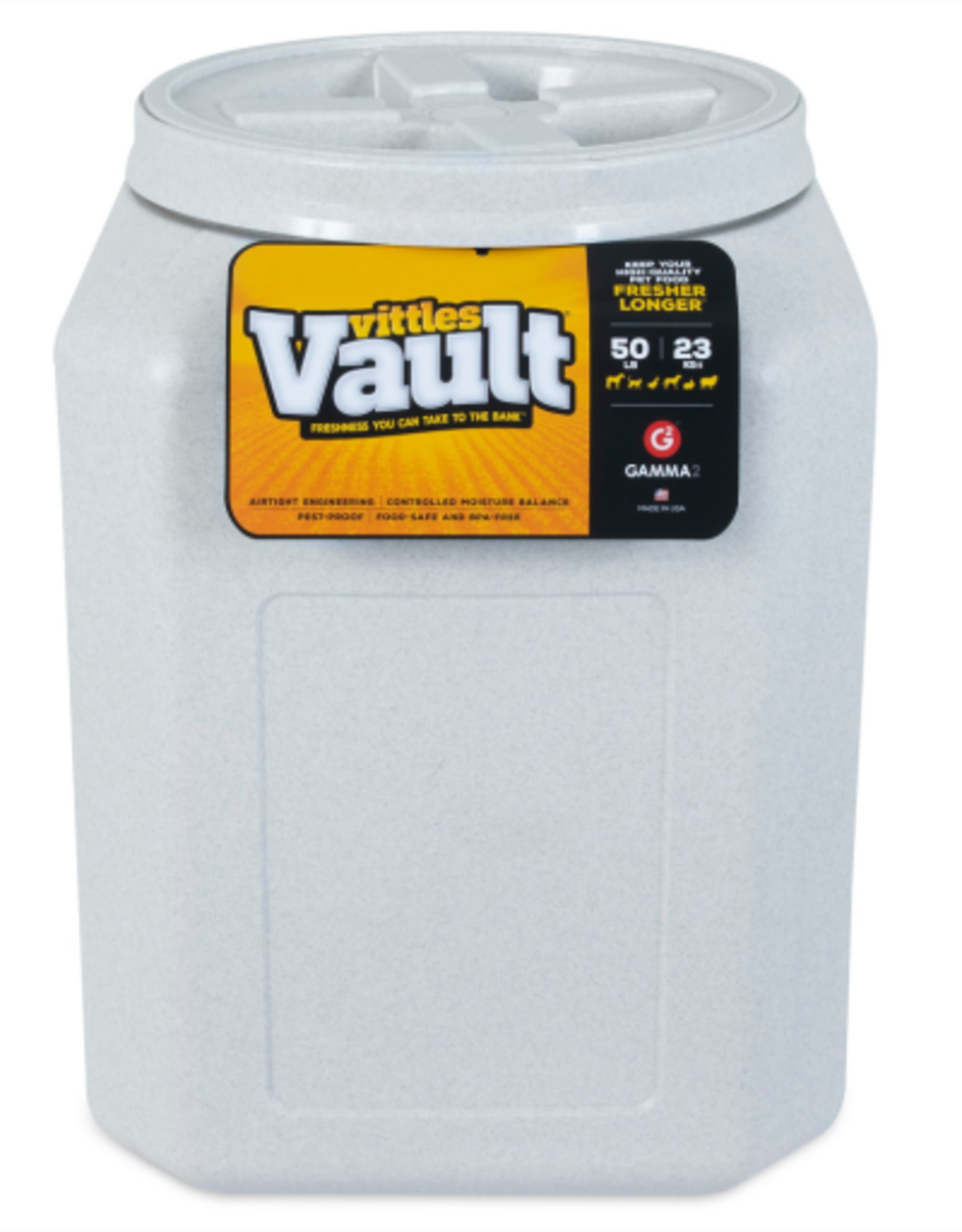 Petmate Vittles Vault Outback Plastic Pet Food Storage Container 50 lbs