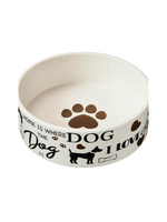 Ethical Pet Spot I Love Dogs Dog Dish 7 in