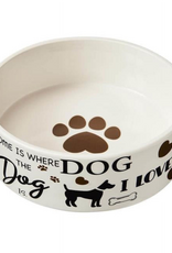 Ethical Pet Spot I Love Dogs Dog Dish 7 in