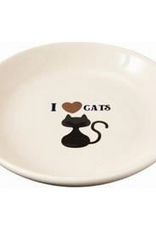Ethical Pet Spot I Love Cat Saucer 5 in.