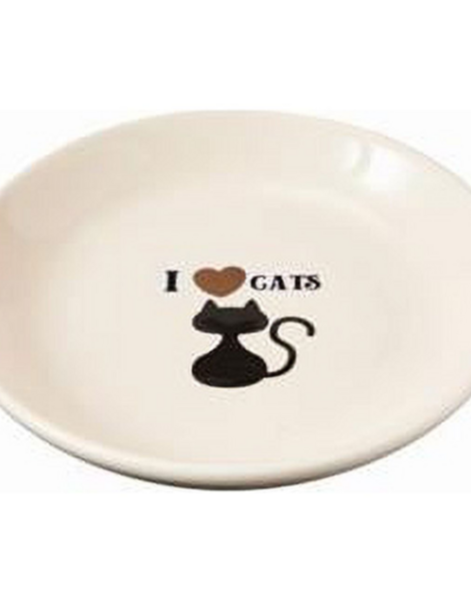 Ethical Pet Spot I Love Cat Saucer 5 in.