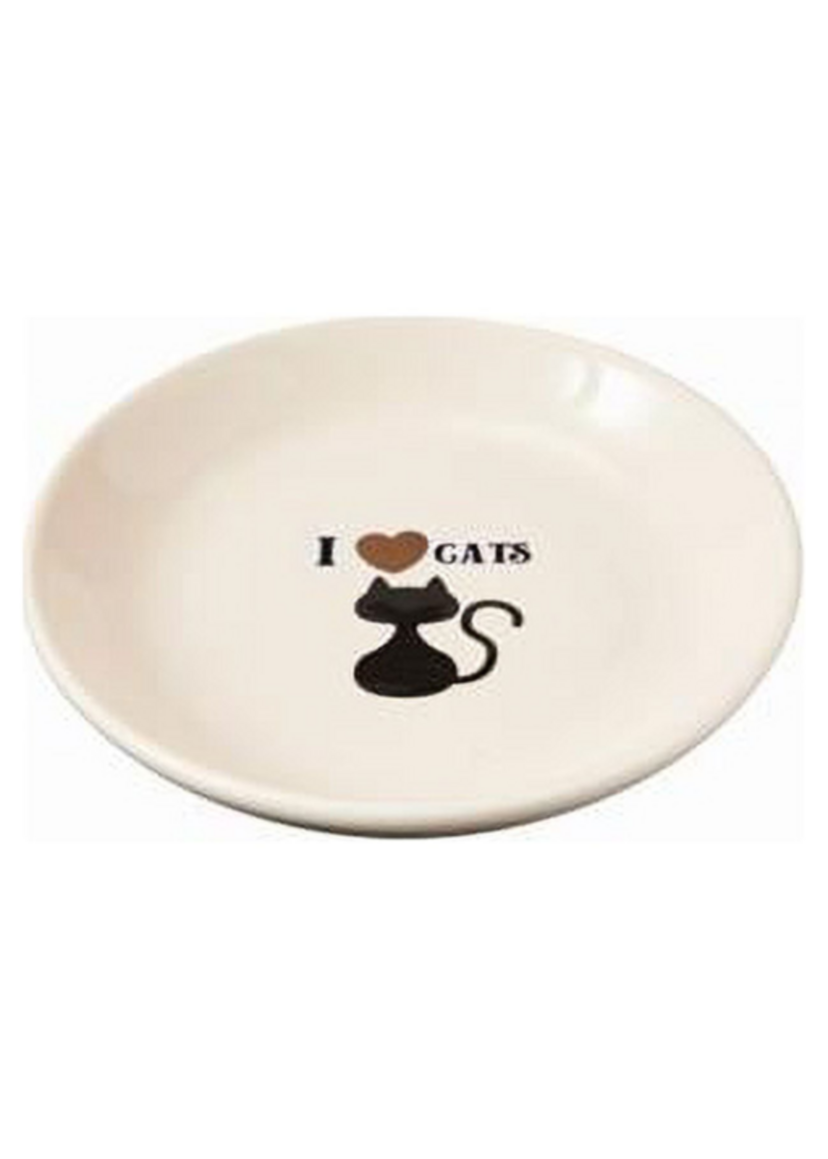 Ethical Pet Spot I Love Cat Saucer 5 in.