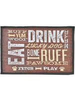 Loving Pets Loving Pets Bella Fashion Mats 12.75 x 19 in. Dog Day Expressions
