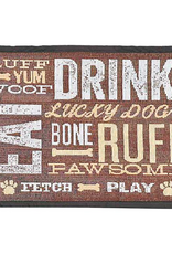 Loving Pets Loving Pets Bella Fashion Mats 12.75 x 19 in. Dog Day Expressions