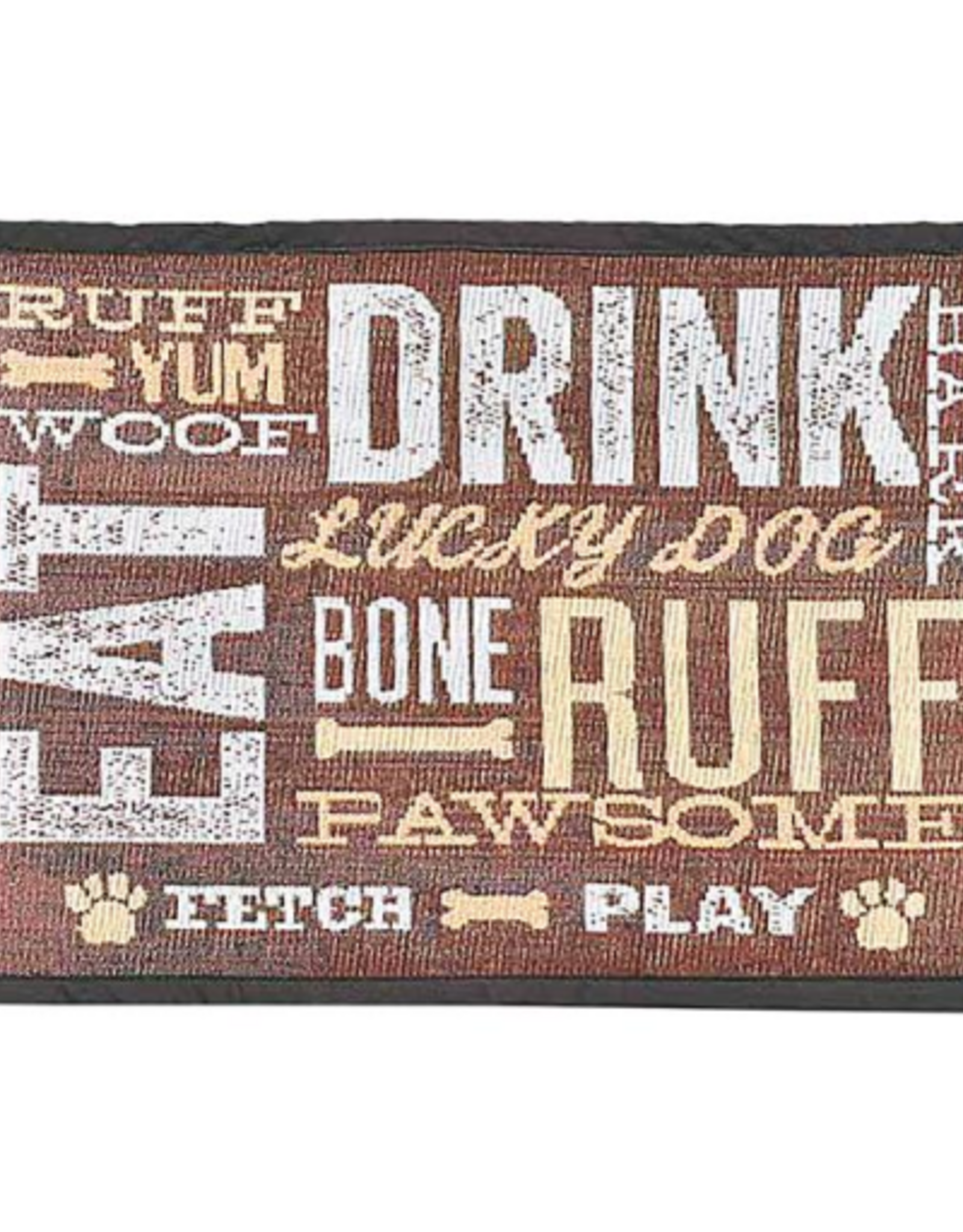 Loving Pets Loving Pets Bella Fashion Mats 12.75 x 19 in. Dog Day Expressions