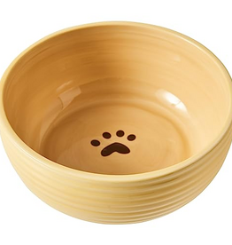 Ethical Pet Spot Elegance Dog Dish Cream 7 in