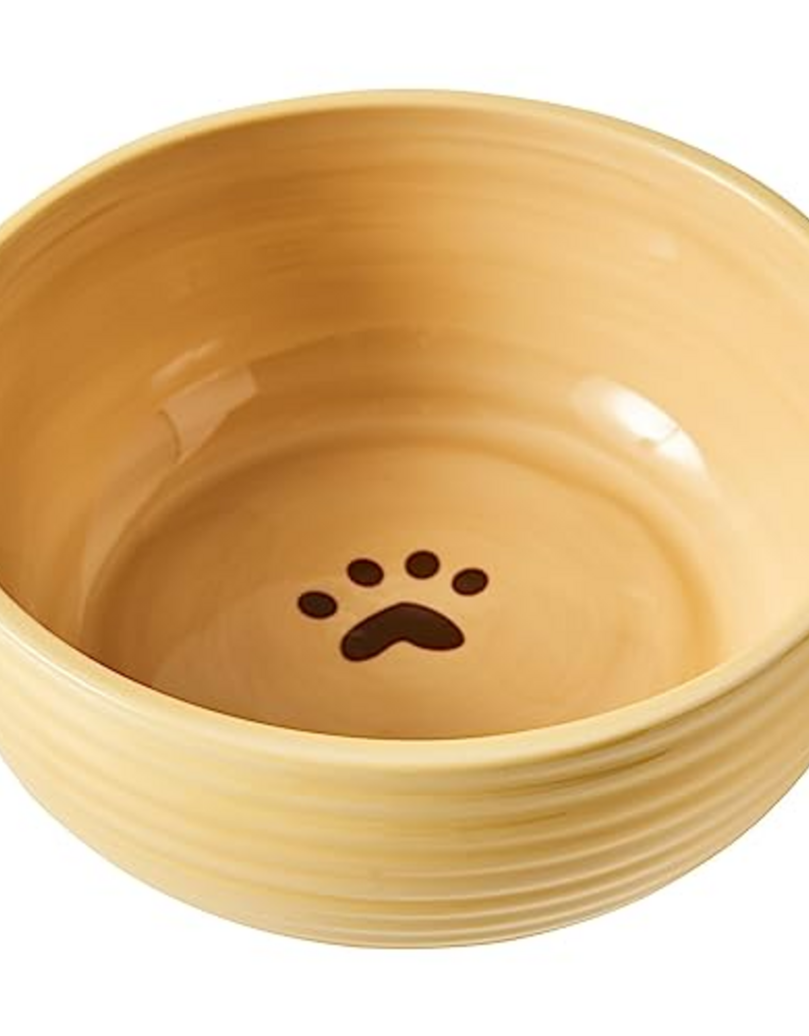 Ethical Pet Spot Elegance Dog Dish Cream 7 in