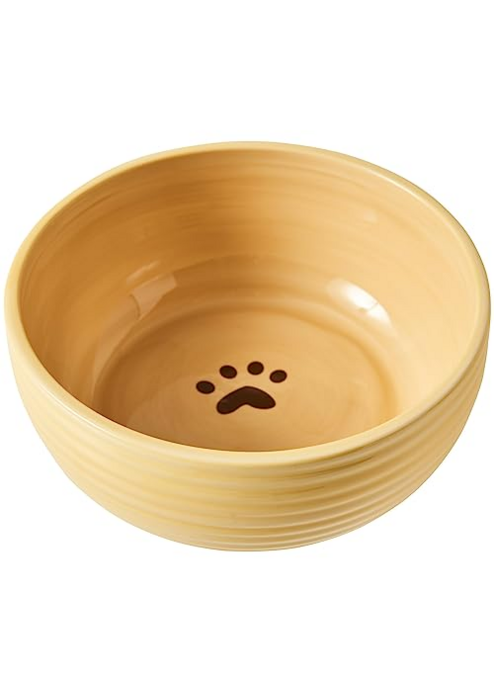 Ethical Pet Spot Elegance Dog Dish Cream 7 in