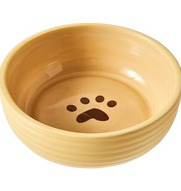 Ethical Pet Spot Elegance Dog Dish Cream 5 in