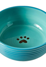 Ethical Pet Spot Elegance Dog Dish Aqua 7 in
