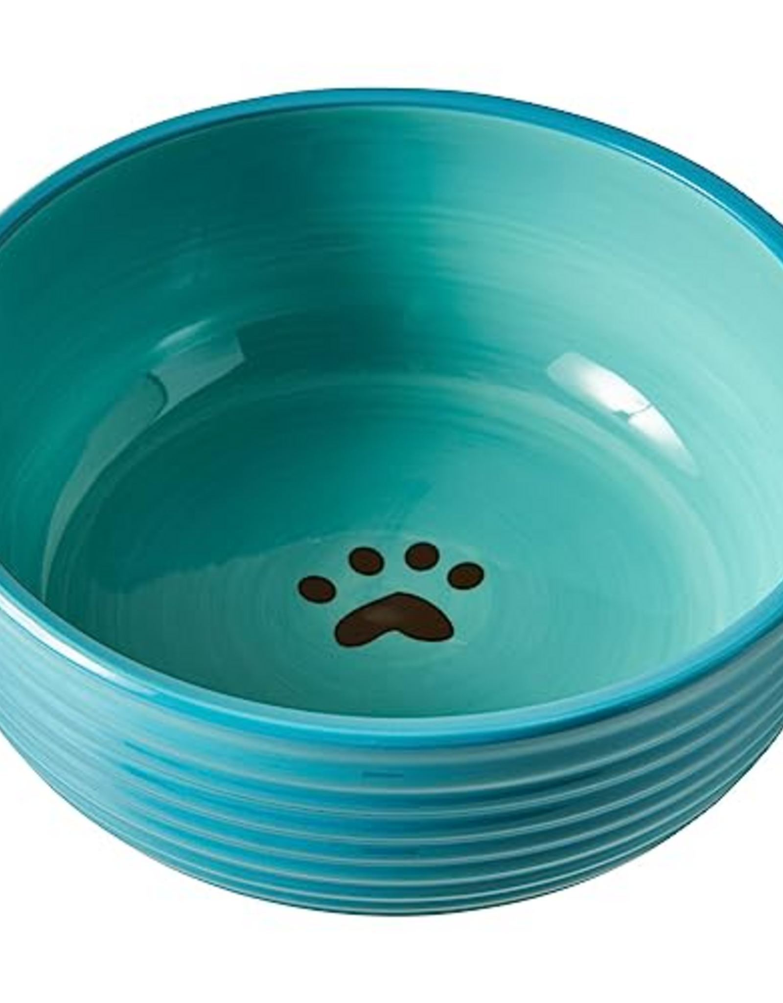 Ethical Pet Spot Elegance Dog Dish Aqua 7 in