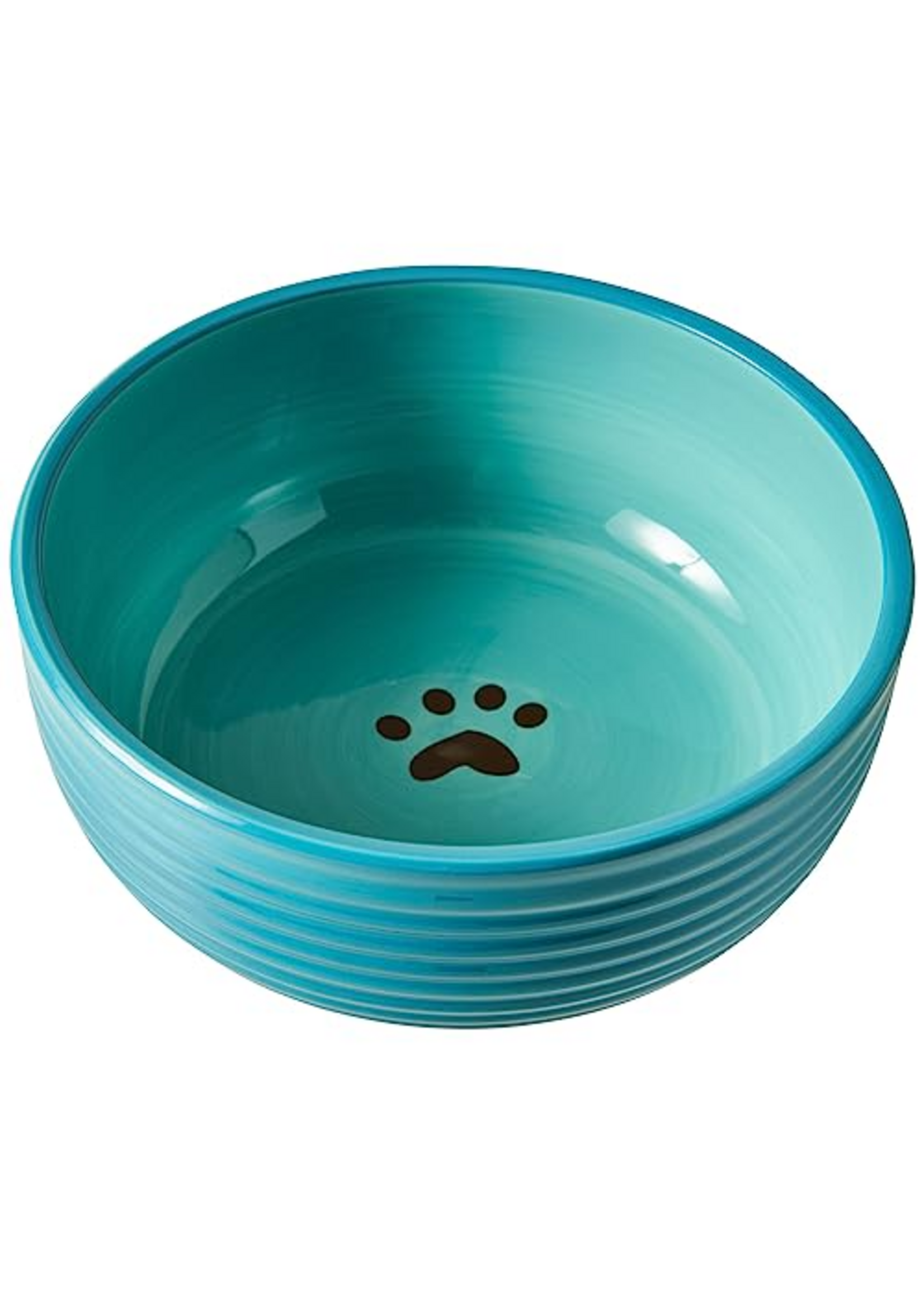 Ethical Pet Spot Elegance Dog Dish Aqua 7 in