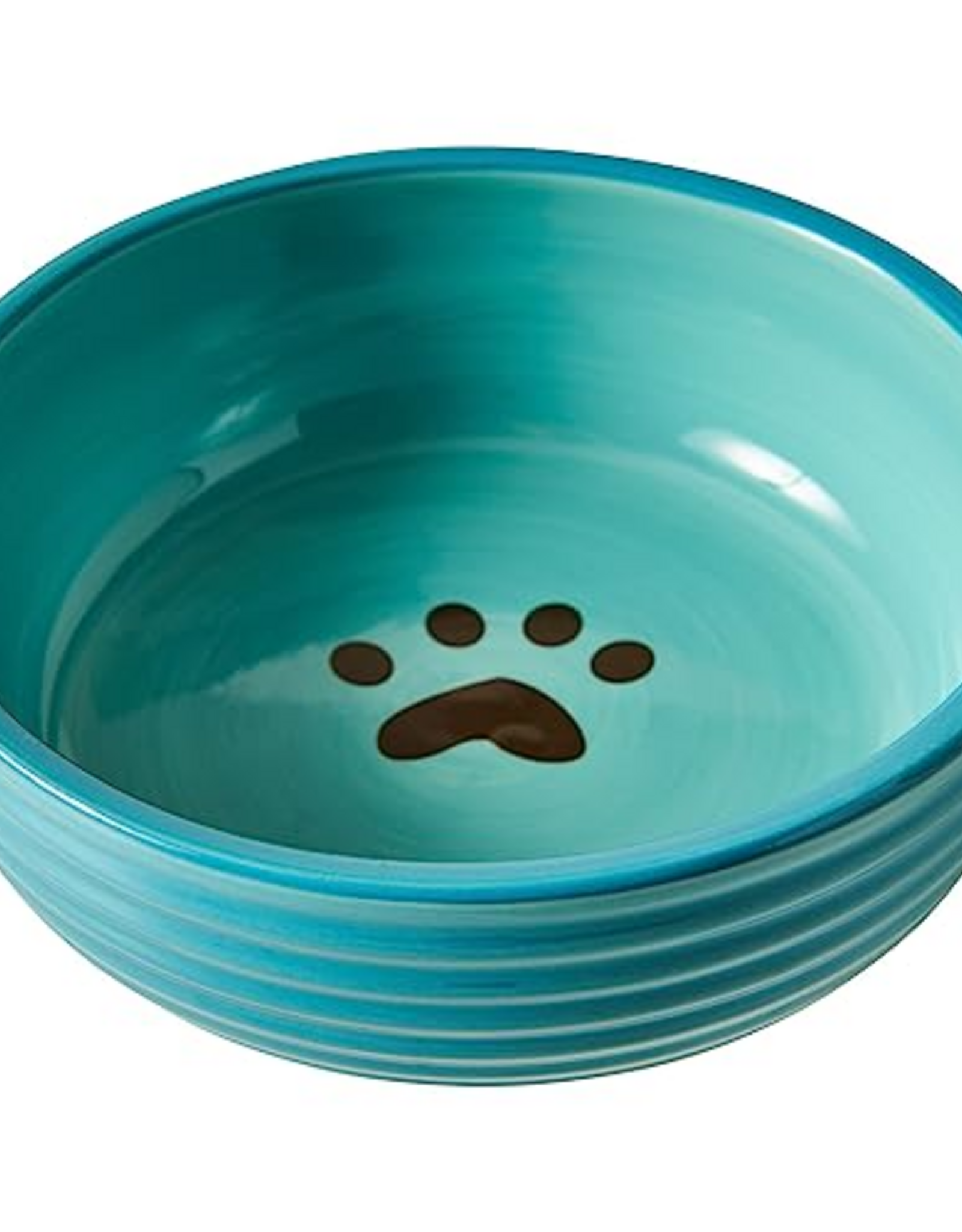 Ethical Pet Spot Elegance Dog Dish Aqua 5 in