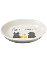 Ethical Pet Spot Best Friends Oval Cat Dish 6 in