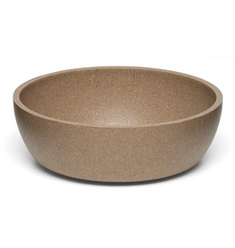 Loving Pets Loving Pets - Dolce Bamboo - Dog Food Water Bowl (Small, Coffee-Brown)