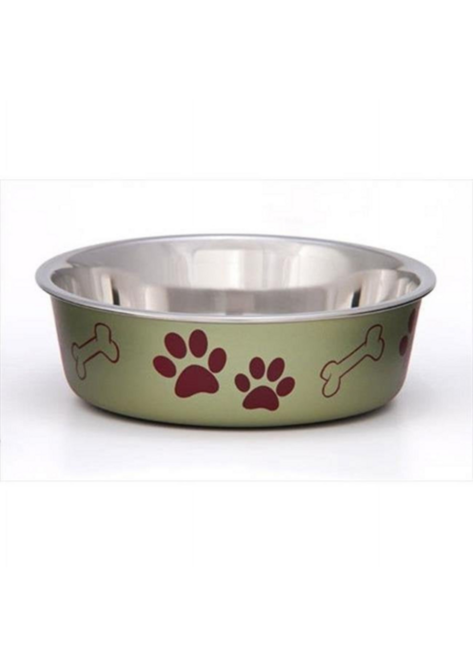 Loving Pets Loving Pets Metallic Dog Bowl Artichoke Large