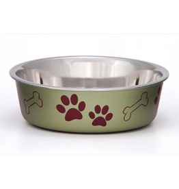 Loving Pets Loving Pets Metallic Dog Bowl Artichoke Large