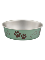 Loving Pets Loving Pets Bella Dog Bowl Artichoke Medium