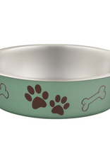 Loving Pets Loving Pets Bella Dog Bowl Artichoke Medium