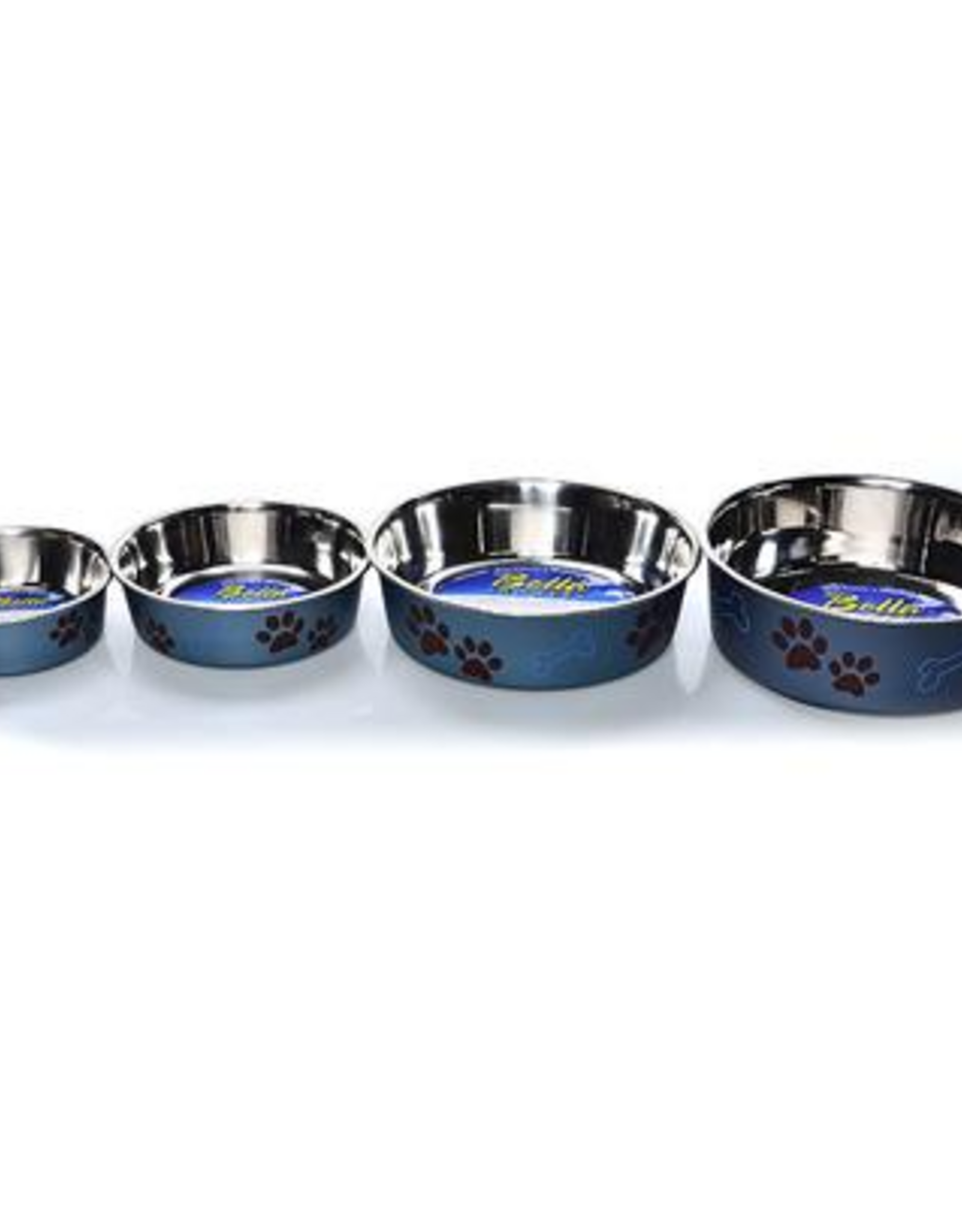 Loving Pets Loving Pets Metallic Dog Bowl Blueberry Medium