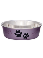 Loving Pets Loving Pets - Bella Bowls - Dog Food Water Bowl Large Grape Purple