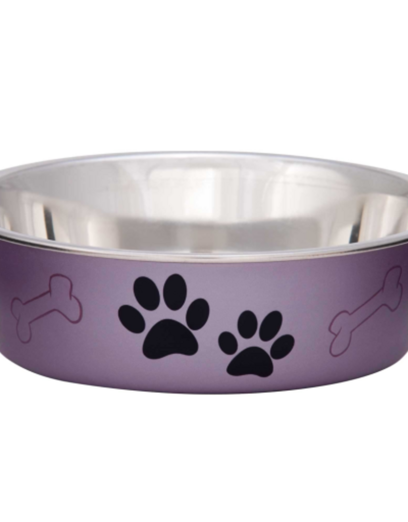 Loving Pets Loving Pets - Bella Bowls - Dog Food Water Bowl Large Grape Purple