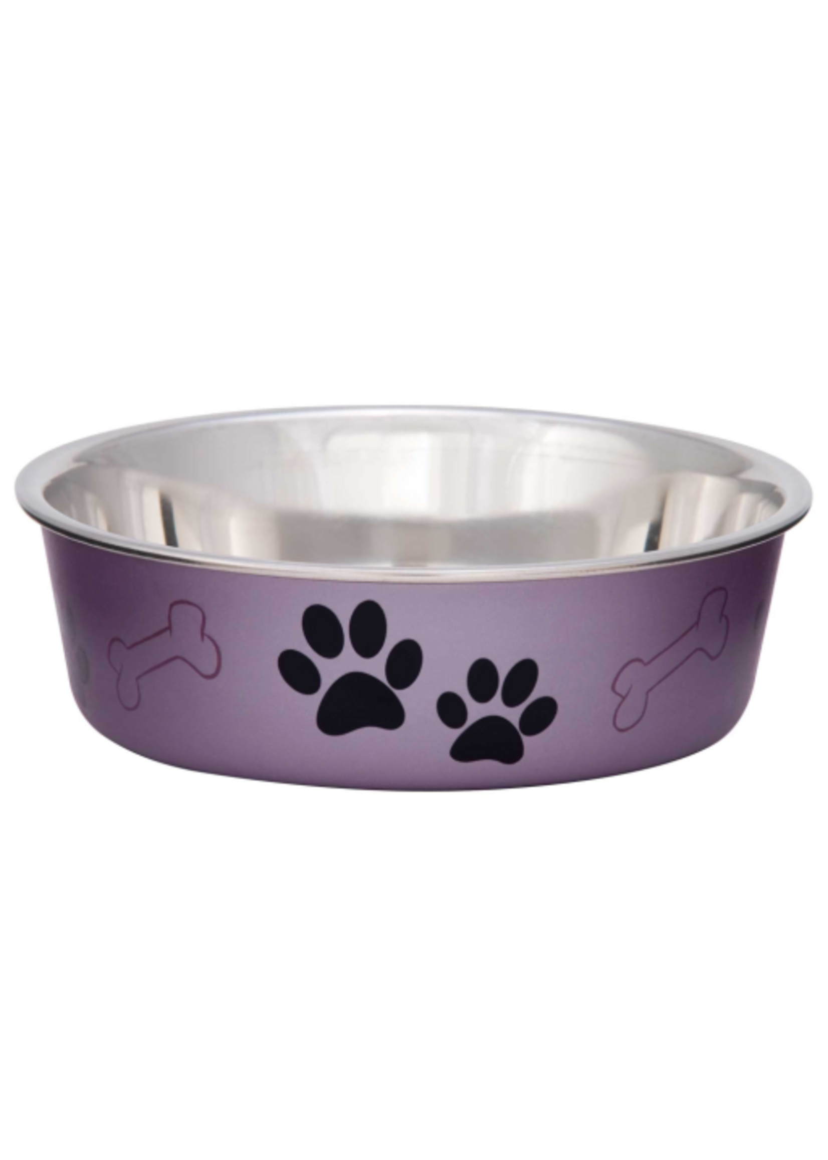 Loving Pets Loving Pets - Bella Bowls - Dog Food Water Bowl Large Grape Purple