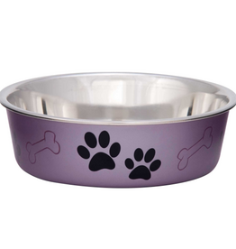Loving Pets Loving Pets - Bella Bowls - Dog Food Water Bowl Large Grape Purple