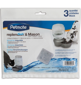 Petmate Petmate Replendish Charcoal Replacement Filters 3-Pack
