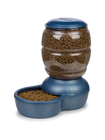 Petmate Petmate Replendish Feeder With Microban Pearl Peacock 5 Lb.