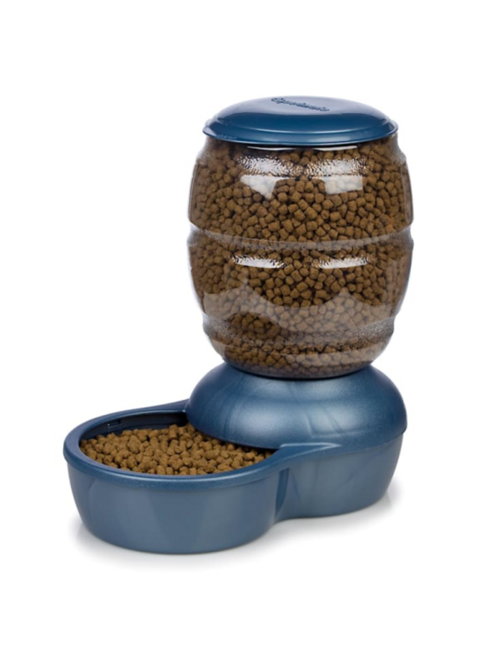 Petmate Petmate Replendish Feeder With Microban Pearl Peacock 5 Lb.