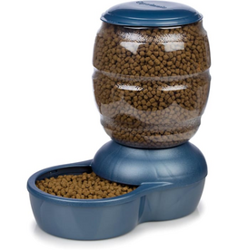 Petmate Petmate Replendish Feeder With Microban Pearl Peacock 5 Lb.