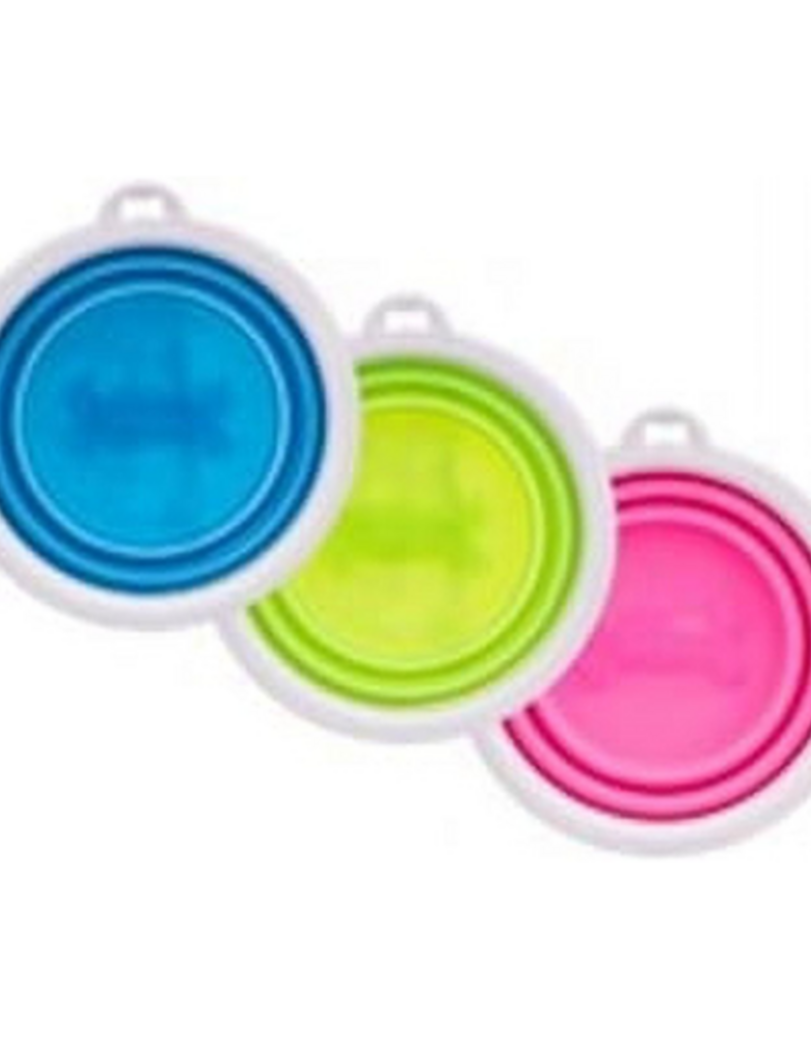Petmate Petmate Assorted Collapsible Silicone 3 cups Pet Bowl