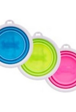 Petmate Petmate Assorted Collapsible Silicone 3 cups Pet Bowl