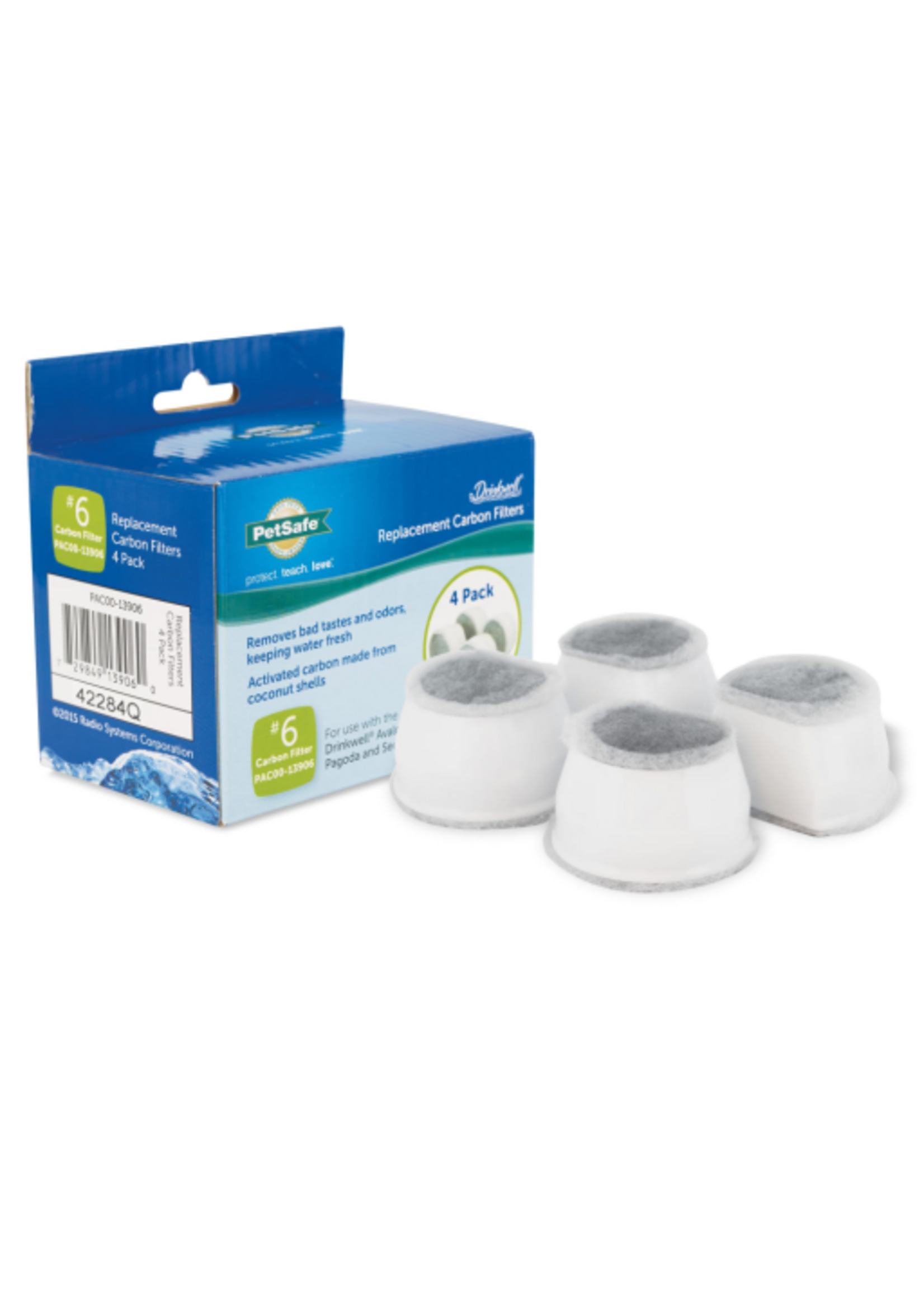 PetSafe PetSafe Drinkwell Replacement Carbon Filters - 4-Pack