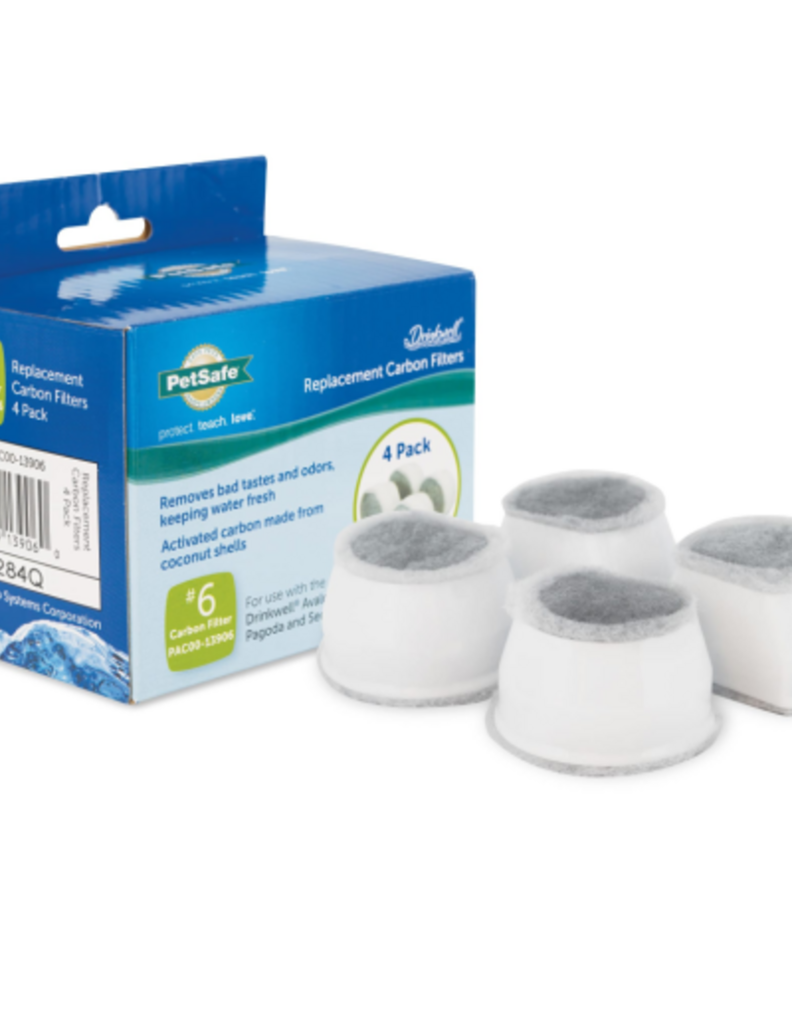 PetSafe PetSafe Drinkwell Replacement Carbon Filters - 4-Pack