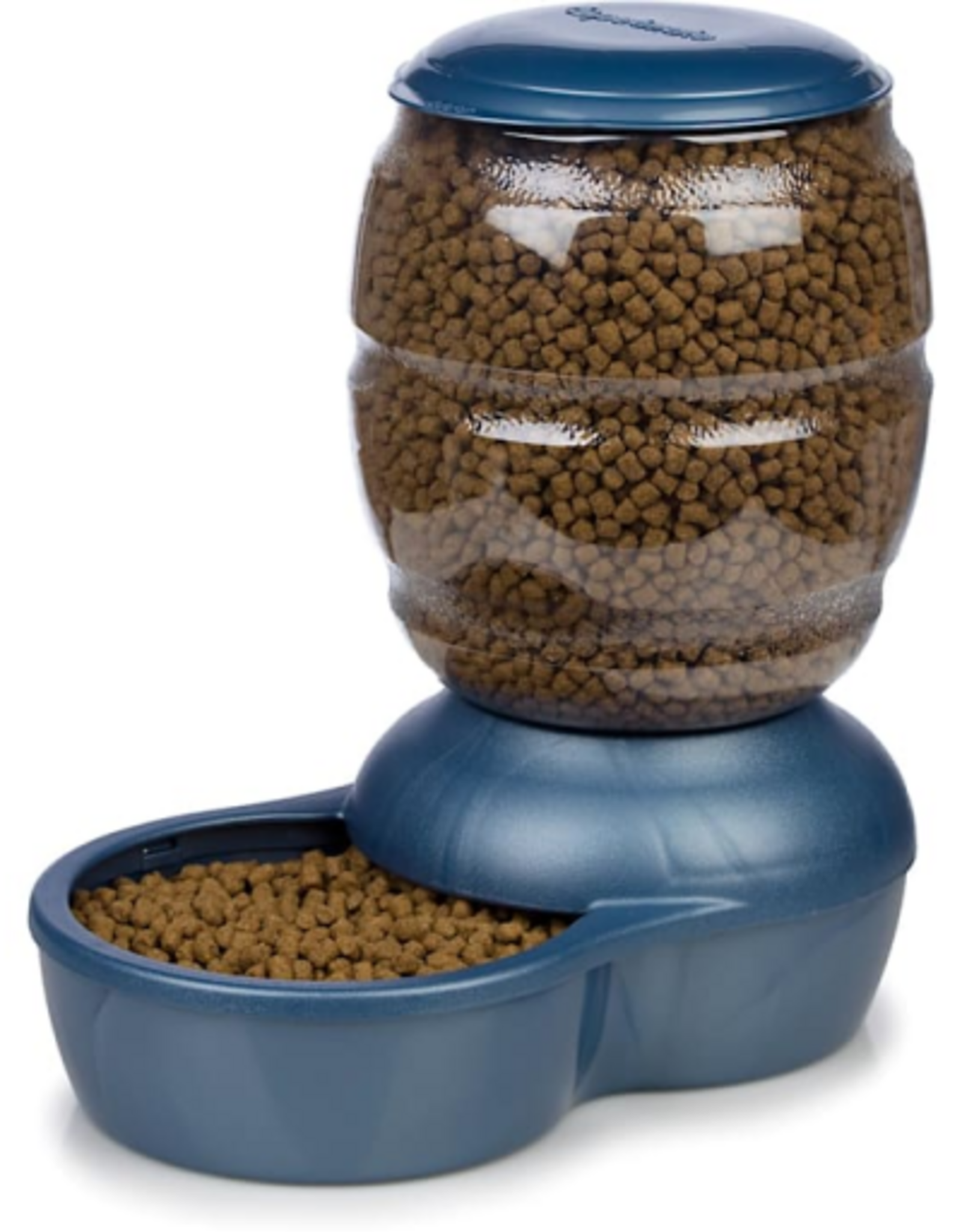 Petmate Petmate Replendish Feeder With Microban Pearl Peacock 5 Lb.