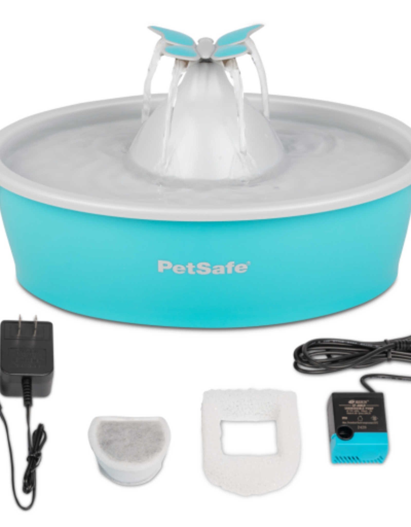 PetSafe PetSafe Drinkwell Butterfly Pet Fountain - Automatic Dog and Cat Water Bowl