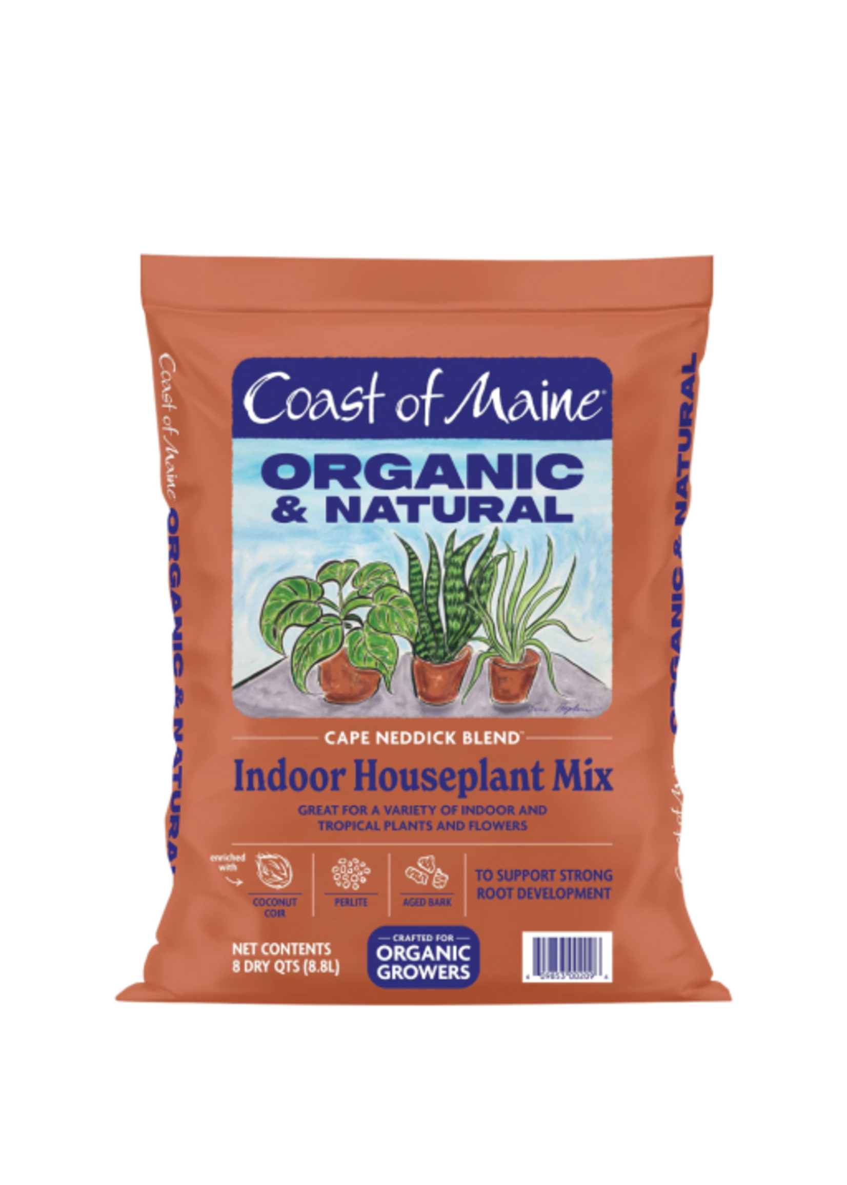 Coast of Maine Coast of Maine Cape Neddick Blend Indoor Houseplant Mix - 8 qt